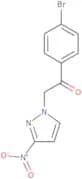 1-(4-Bromophenyl)-2-(3-nitro-1H-pyrazol-1-yl)ethan-1-one