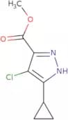 Methyl 4-chloro-5-cyclopropyl-1H-pyrazole-3-carboxylate