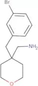 4-[(3-Bromophenyl)methyl]oxan-4-ylmethanamine