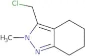 3-(Chloromethyl)-2-methyl-4,5,6,7-tetrahydro-2H-indazole