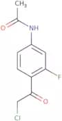 N-[4-(2-Chloroacetyl)-3-fluorophenyl]acetamide