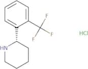 (S)-2-(2-(trifluoromethyl)phenyl)piperidine hydrochloride