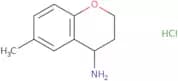 6-Methyl-chroman-4-ylamine hydrochloride