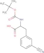 2-{[(tert-butoxy)carbonyl]amino}-3-(3-cyanophenyl)propanoic acid