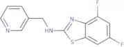 4,6-Difluoro-N-(pyridin-3-ylmethyl)-1,3-benzothiazol-2-amine
