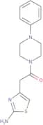 2-(2-Aminothiazol-4-yl)-1-(4-phenylpiperazin-1-yl)ethan-1-one