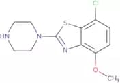 7-Chloro-4-methoxy-2-piperazin-1-yl-1,3-benzothiazole