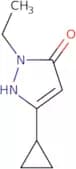 3-Cyclopropyl-1-ethyl-1H-pyrazol-5-ol