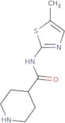 N-(5-Methyl-1,3-thiazol-2-yl)piperidine-4-carboxamide