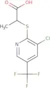 2-(3-Chloro-5-(trifluoromethyl)pyridin-2-ylsulfanyl)propionic acid