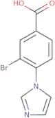 3-Bromo-4-(1-imidazolyl)benzoic acid