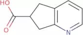 5H,6H,7H-Cyclopenta[b]pyridine-6-carboxylic acid