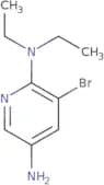 3-Bromo-2-N,2-N-diethylpyridine-2,5-diamine