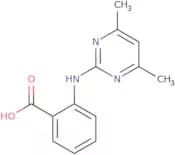 2-[(4,6-Dimethylpyrimidin-2-yl)amino]benzoic acid