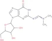 N'-[9-[(2R,3R,4S,5R)-3,4-Dihydroxy-5-(hydroxymethyl)oxolan-2-yl]-6-oxo-1H-purin-2-yl]-N,N-dimethyl…