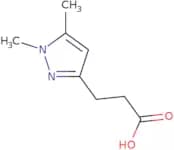 3-(1,5-Dimethyl-1H-pyrazol-3-yl)propanoic acid