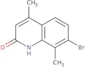 2-Hydroxy-4,8-dimethyl-7-bromo-quinoline