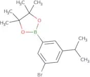 2-(3-Bromo-5-isopropylphenyl)-4,4,5,5-tetramethyl-1,3,2-dioxaborolane
