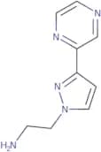 2-(3-(Pyrazin-2-yl)-1H-pyrazol-1-yl)ethan-1-amine