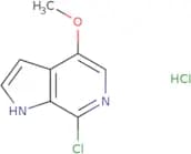 7-Chloro-4-methoxy-1H-pyrrolo[2,3-c]pyridine hydrochloride