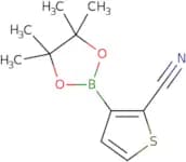 3-(4,4,5,5-Tetramethyl-1,3,2-dioxaborolan-2-yl)thiophene-2-carbonitrile