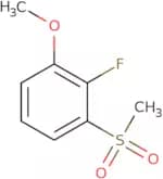 1-Fluoro-2-methoxy-6-methylsulfonylbenzene