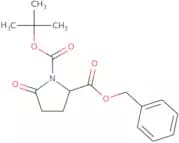 O2-Benzyl O1-tert-butyl 5-oxopyrrolidine-1,2-dicarboxylate