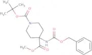 Methyl 1-Boc-4-(cbz-amino)piperidine-4-carboxylate