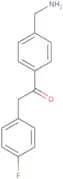 1-[4-(Aminomethyl)phenyl]-2-(4-fluorophenyl)ethan-1-one