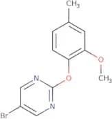 5-Bromo-2-(2-methoxy-4-methylphenoxy)pyrimidine