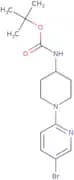 tert-Butyl (1-(5-bromopyridin-2-yl)piperidin-4-yl)carbamate