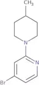 4-Bromo-2-(4-methylpiperidino)pyridine