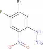 (5-Bromo-4-fluoro-2-nitrophenyl)hydrazine