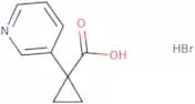 1-(Pyridin-3-yl)cyclopropanecarboxylic acid hydrobromide