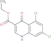 Ethyl 5,7-dichloro-4-hydroxyquinoline-3-carboxylate
