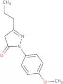 1-(4-Methoxyphenyl)-3-propyl-4,5-dihydro-1H-pyrazol-5-one