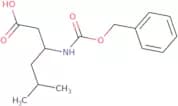 (R)-3-(Cbz-amino)-5-methylhexanoic acid
