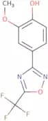 2-Methoxy-4-[5-(trifluoromethyl)-1,2,4-oxadiazol-3-yl]phenol