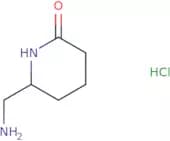 6-(Aminomethyl)piperidin-2-one hydrochloride