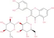 Quercetin-3-O-D-glucosyl]-(1-2)-L-rhamnoside