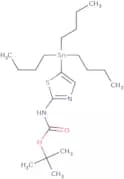 2-(N-Boc-amino)-5-(tributylstannyl)thiazole