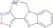 4-(1-Ethyl-1H-benzimidazol-2-yl)-1,2,5-oxadiazol-3-amine
