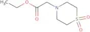 Ethyl 2-(1,1-dioxo-1λ6-thiomorpholin-4-yl)acetate