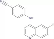 4-((6-Fluoroquinolin-4-yl)amino)benzonitrile