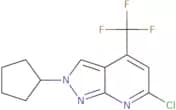 6-Chloro-2-cyclopentyl-4-(trifluoromethyl)-2H-pyrazolo[3,4-b]pyridine