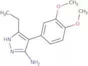 4-(3,4-Dimethoxy-phenyl)-5-ethyl-2H-pyrazol-3-ylamine