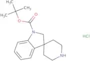 tert-butyl 1,2-dihydrospiro[indole-3,4'-piperidine]-1-carboxylate hydrochloride