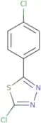 2-Chloro-5-(4-chlorophenyl)-1,3,4-thiadiazole