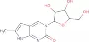 6-Methyl-3-(β-D-2-ribofuranosyl)pyrrolo[2,3-d]pyrimidin-2-one