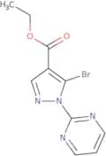 5-Bromo-1-(2-pyrimidinyl)-1H-pyrazole-4-carboxylic acid, ethyl ester